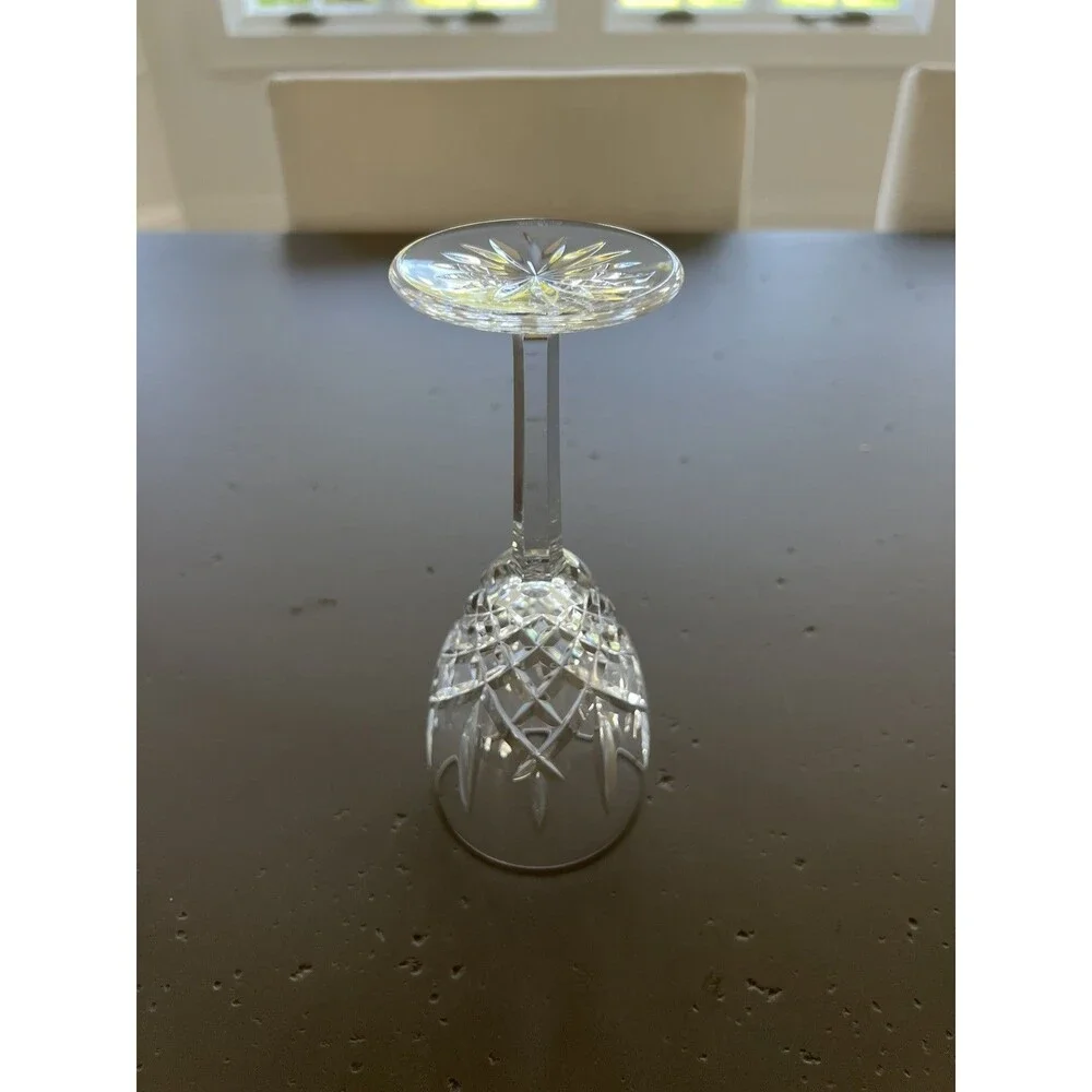 Rare Set of 5 Waterford Crystal Araglin 7in Wine Glasses – Wedding Gift 1999